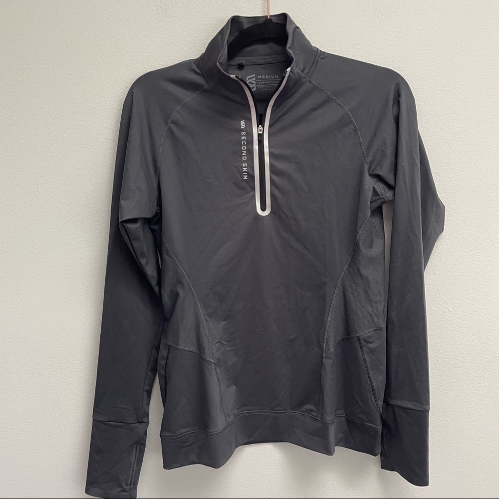 Second Skin Compression Pullover Running Jacket W… - image 1